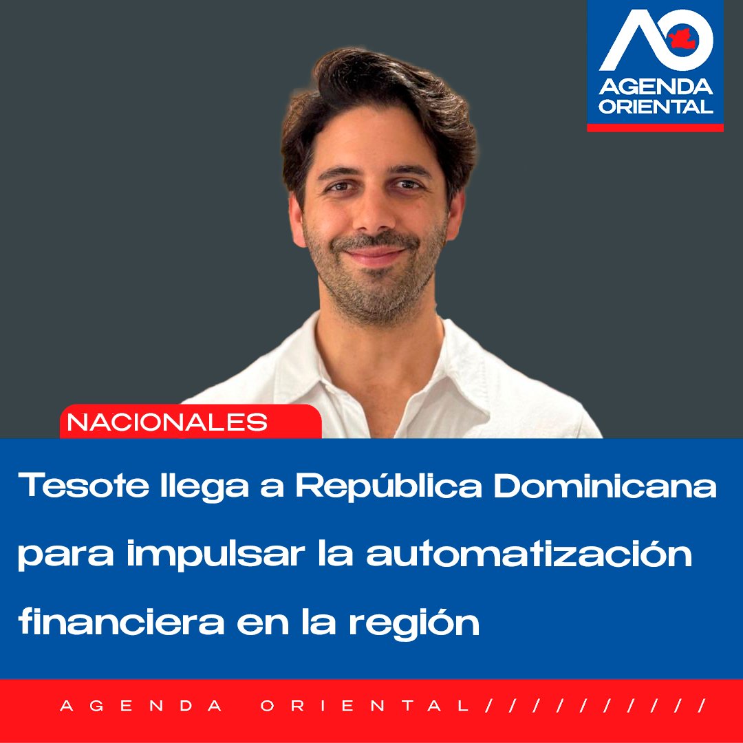 Santo Domingo. - Tesote, la primera plataforma de automatización financiera de Latinoamérica, realizará este 17 de octubre un desayuno-conversatorio en el hotel Hyatt Centric de Santo Domingo, donde presentará oficialmente su llegada al mercado dominicano.

El evento reunirá a