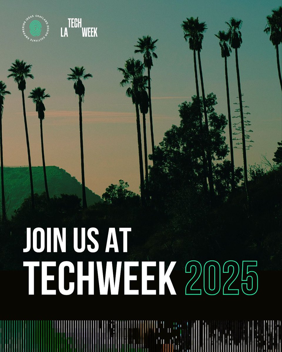 It’s officially LA Tech Week, a celebration of innovation, founders, and the teams shaping the future of tech.

We’ll be exploring the week’s events across Los Angeles, connecting with creators, investors, and builders driving impact in SaaS, design, and digital product spaces.