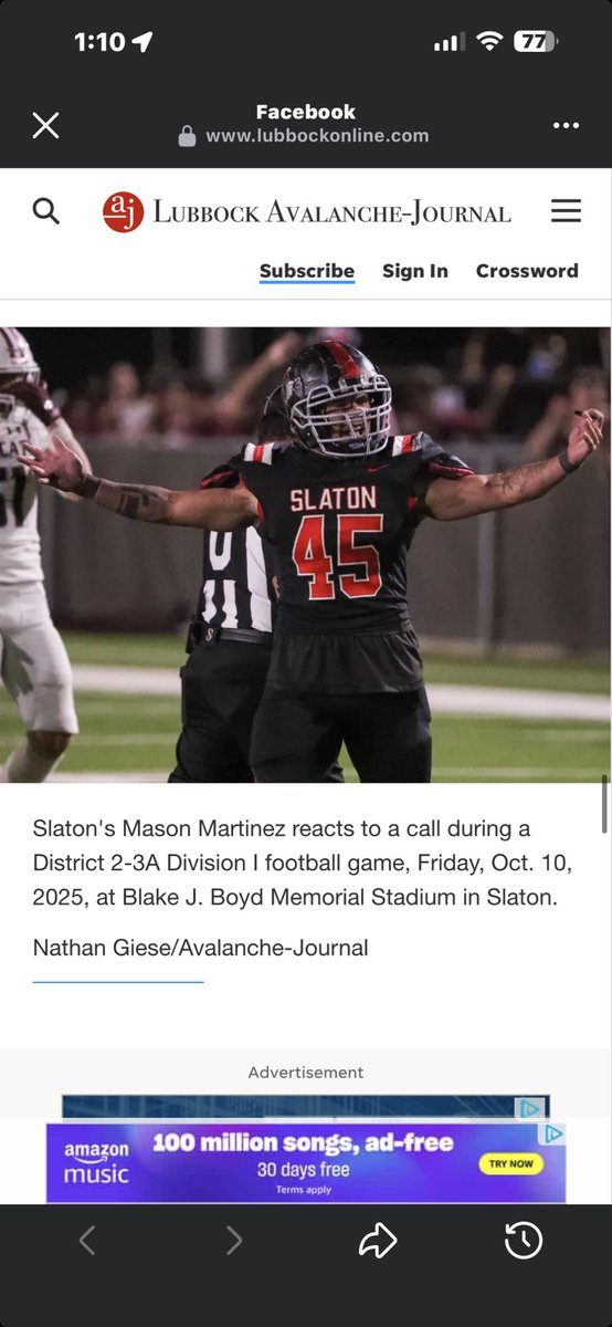 Isrealmason45's tweet image. #isrealmasonmartinez #45 #linebacker #slatonhighschool