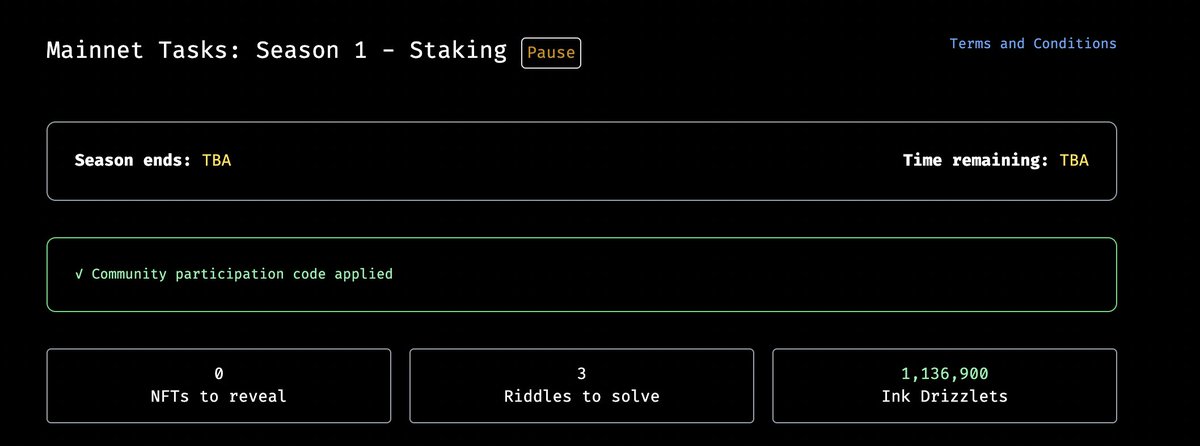 🦑 IKA Mainnet Tasks Season 1 is LIVE

Your complete guide to stacking drizzlets for the IKA airdrop 👇

8 tasks. Over drizzlets already being farmed. Cross-chain future unlocking. inksack.wal.app/mainnet

⚠️ Note: There's a "community participation code" field - as far as we