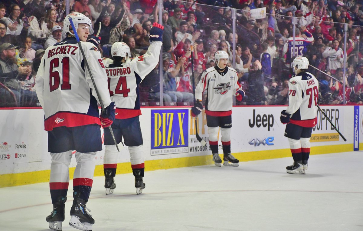 DaveJewellOHL's tweet image. The Windsor #Spitfires suffered their first home loss of the season thanks to a 4-3 OT defeat against the Oshawa #Generals on Monday. #OHL