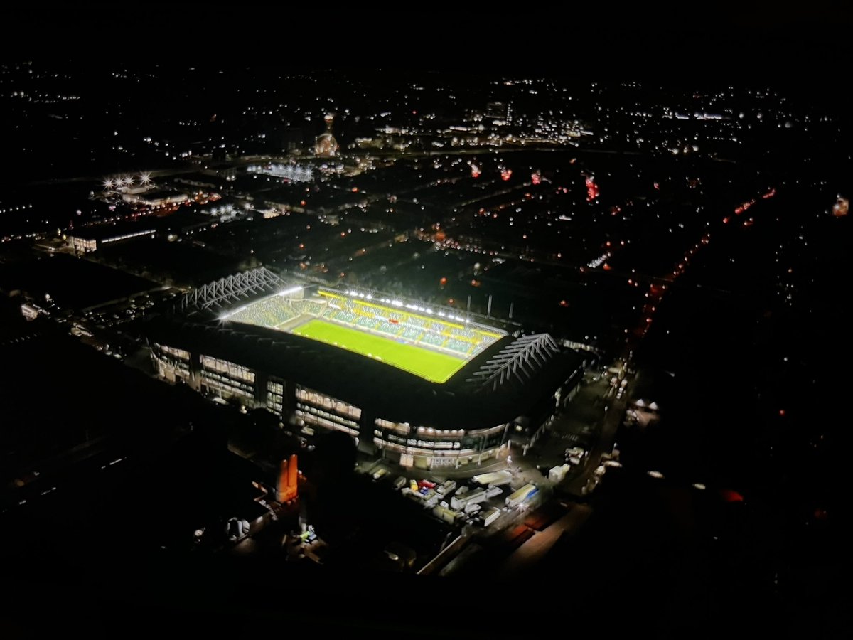 Another amazing night at the National Stadium at Windsor Park, supplying the drone work for the host broadcaster BBC and the World feed for UEFA.