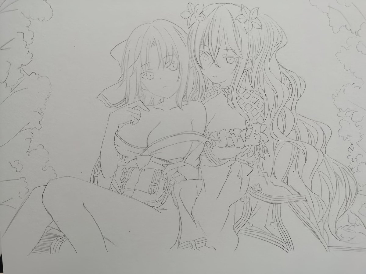 shubingshan's tweet image. #閃乱カグラ 
#Yumi
#手描き