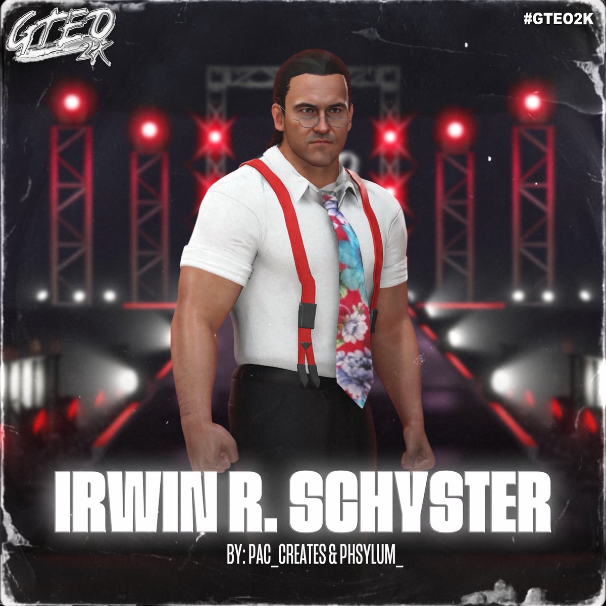 PAC_Creates's tweet image. Irwin R. Schyster, IRS is available NOW in #WWE2K25 for PS5 and Xbox X|S!
Brought to you by #GTEO2K
Moveset: @phsylum_
Graphic: @henry_finch
Download him now and follow @GTEO2K for more content!