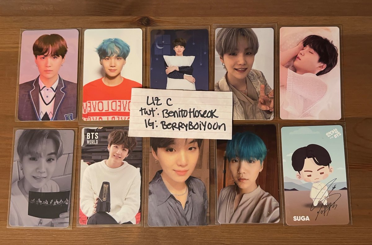 benitohoseok's tweet image. hii i’m selling bts photocards to help pay off my leftover vet bills 

album pcs $8.50
deco kit $16

includes stamped shipping

#btswts #wtsbts