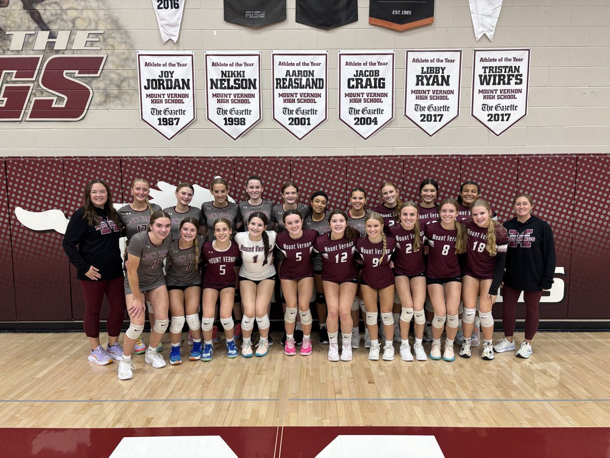 Last week of play for our F/S teams - great progress was made by each player &amp; team! Process in action! #GoMVStangs 🩷🏐