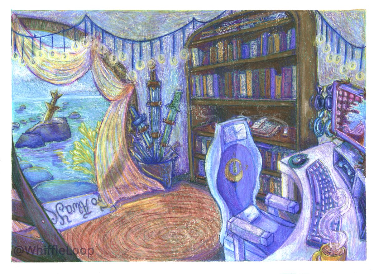 Whiffleloop's tweet photo. Hi! My name is Hallie, and I am an illustration major at MSU.

I am open to work! I am particularly interested in working on:
✧ indie projects
✧ comic assistant or colorist positions
✧ video game development and concept work  

💼 https://t.co/vNp7rfrtOc

#portfolioday https://t.co/ARaWUlDzAV