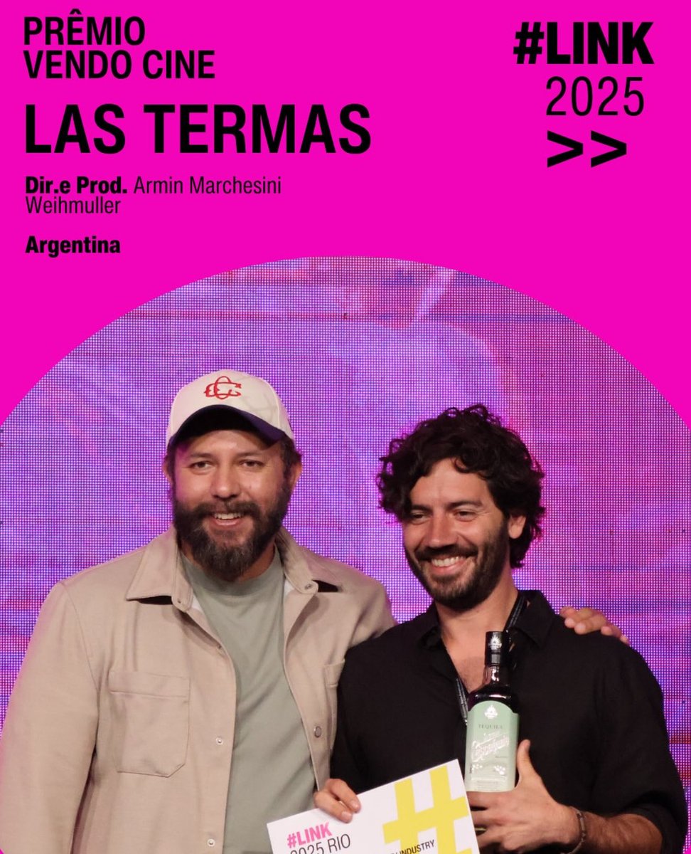 Después de días muy productivos en el WIP de #link en Río de Janeiro, decidimos premiar a Las Termas de Armin Marchesini.