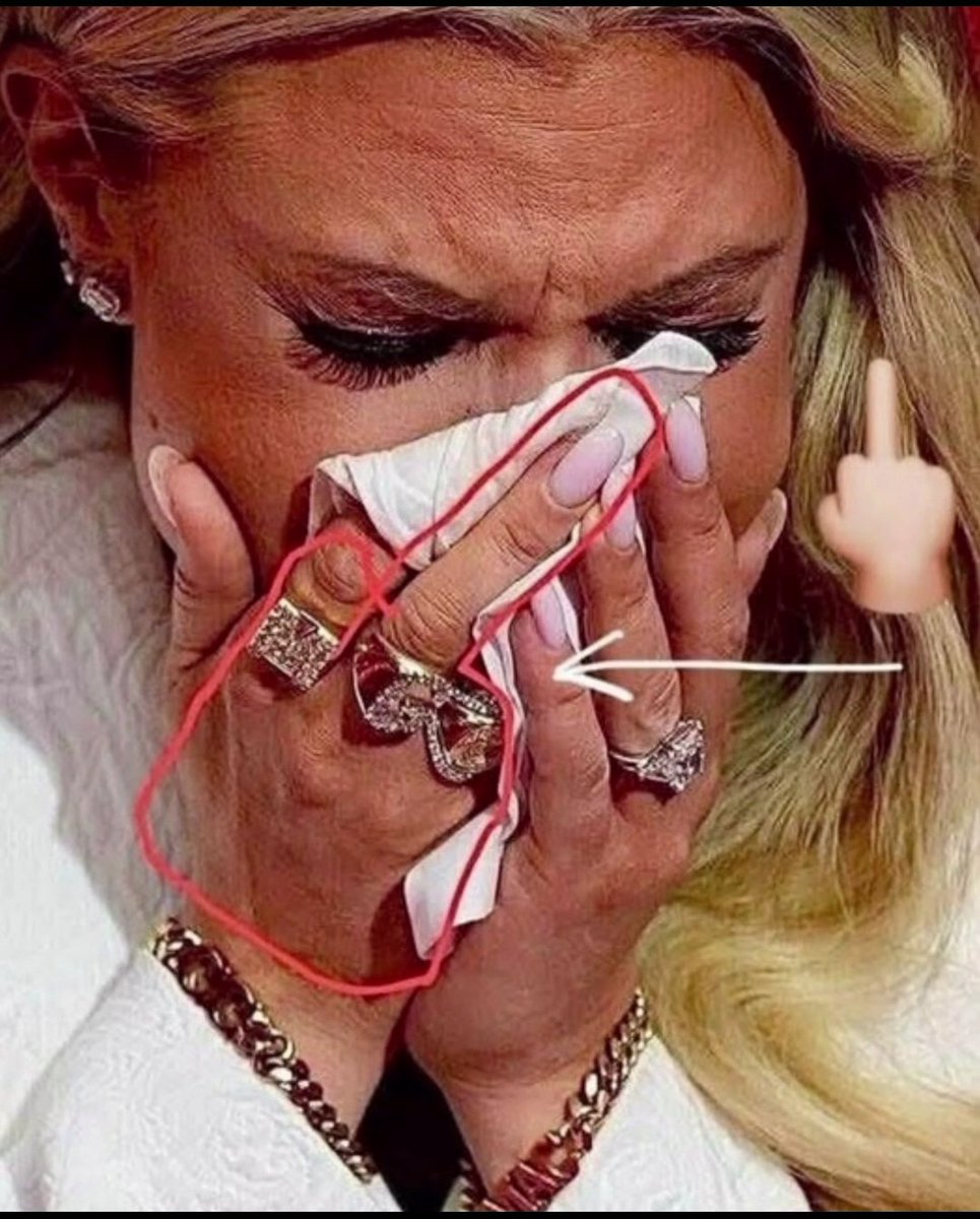 leftchurchcult's tweet image. There are no coincidences on the world stage. Erika is, IN FACT,  strategically giving "the F*CK YOU finger" to "her" clueless fans. 
#erikakirk #fuckoff