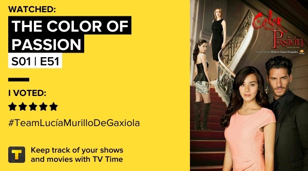 TylerNovelas2's tweet image. ☆ Assistido ☆ 

🇲🇽 | El Color De La Pasion 
🔢 | Temporada 01 • Capítulo 51
📽 | Aferrada a un amor imposible

#ElColorDeLaPasion #ACorDaPaixão