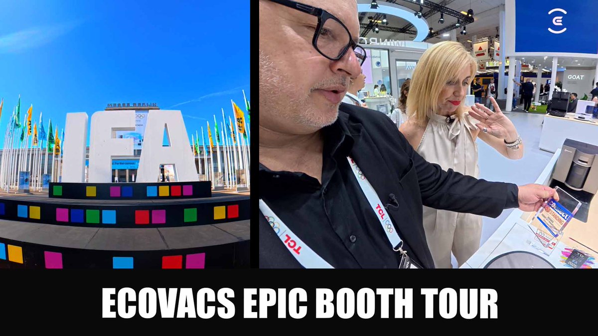 ImageMatrixTech's tweet image. Epic @ecovacsrobotics @IFA_Berlin 2025 Booth Tour: All Cleaning No Gimmicks imagematrix.tech/epic-ecovacs-i…