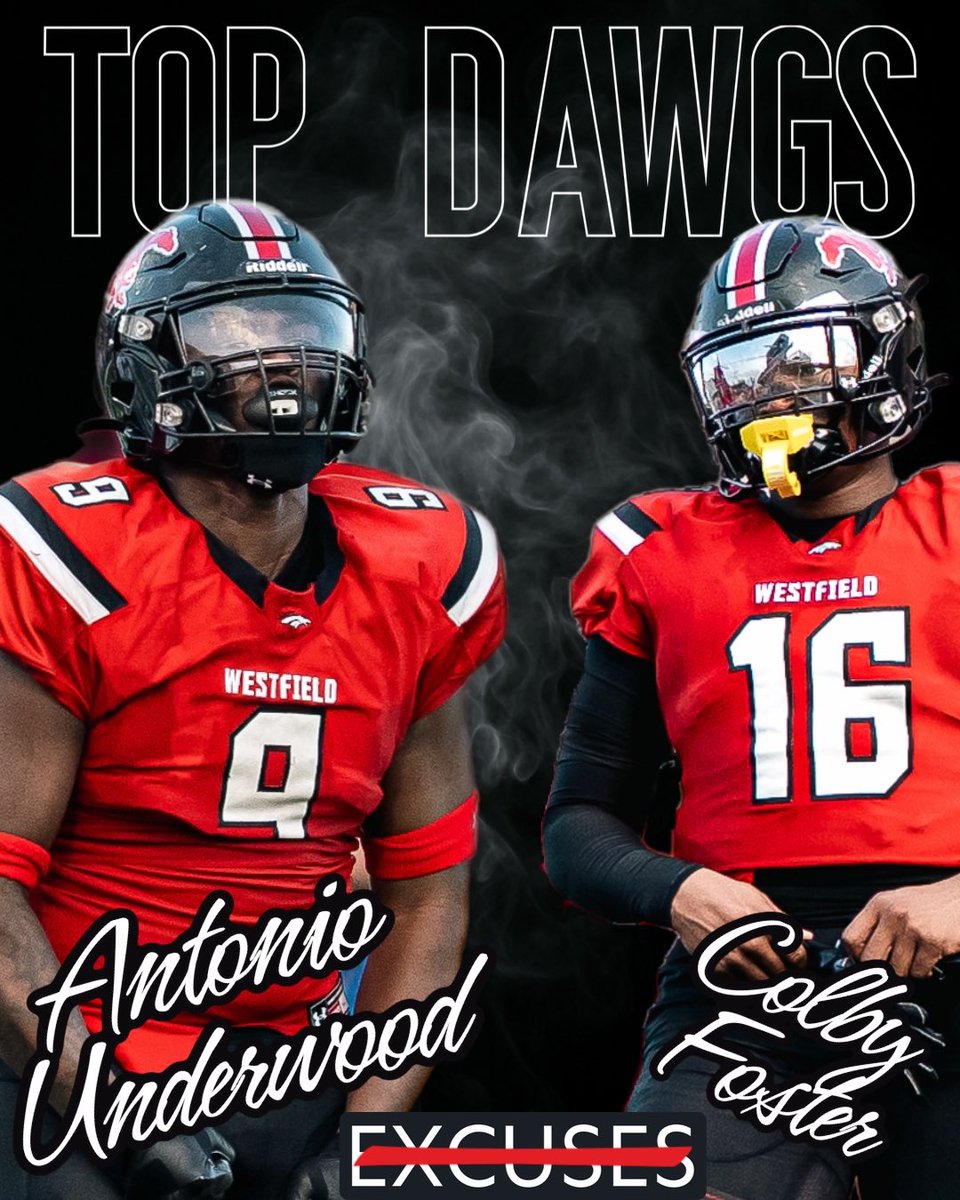 coach_u87's tweet image. 🦴 Top Dawgs🦴 

A physical &amp;amp; violent brand of football was on display last Thursday. These two might not have lit up the stat sheet, but dealt out a whole lotta whip ass holding a team to under 75 yards rushing! Keep improving #Dawgs! 

@ColbyFoster1_ 
@AntUnderwood30 

#JYD