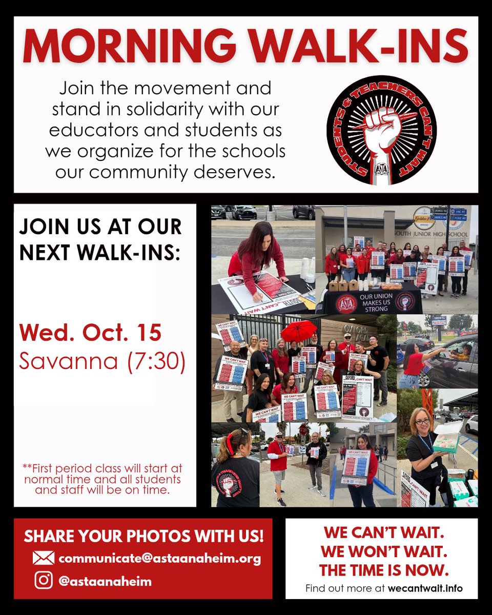 Anaheim Secondary Teachers Association tweet media