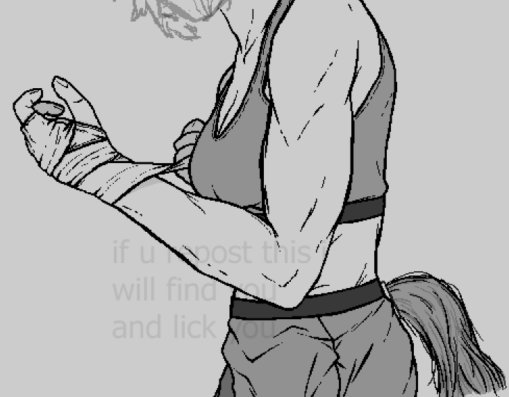 swolesprinter's tweet image. 《 #MuscleMonday 》
Was told people would like if I took a picture of my muscles..!
Took this a lil' while ago before some boxing.. like 'em~?