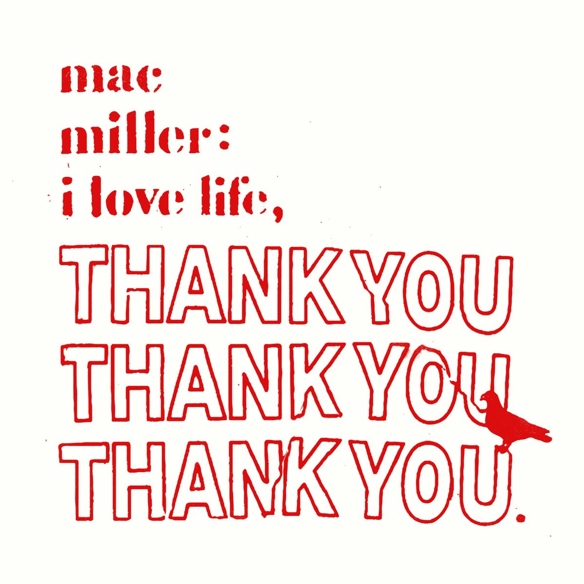 MacMillerMemoir's tweet image. &apos;I Love Life, Thank You&apos; turns 14 ❤️🐦

What&apos;s your favorite track from the mixtape?