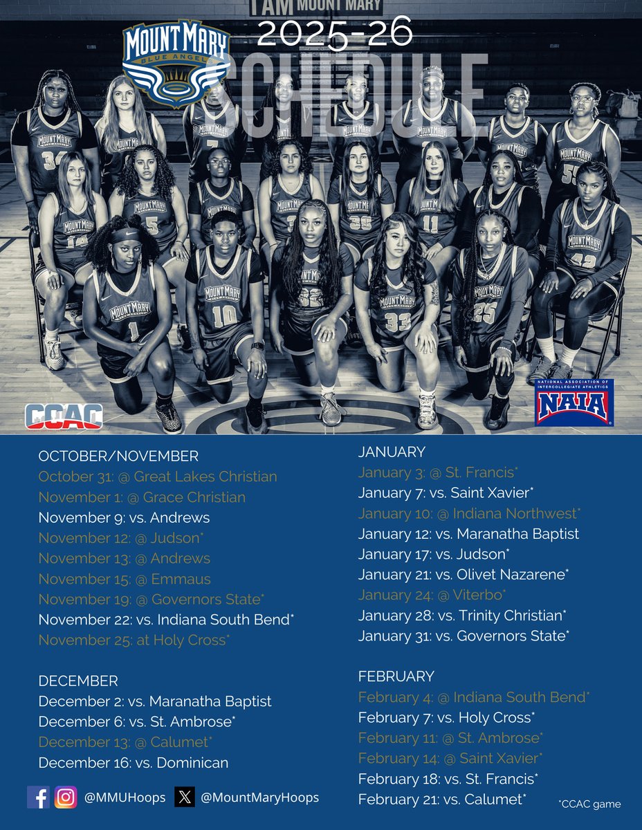 Mount Mary Basketball tweet media