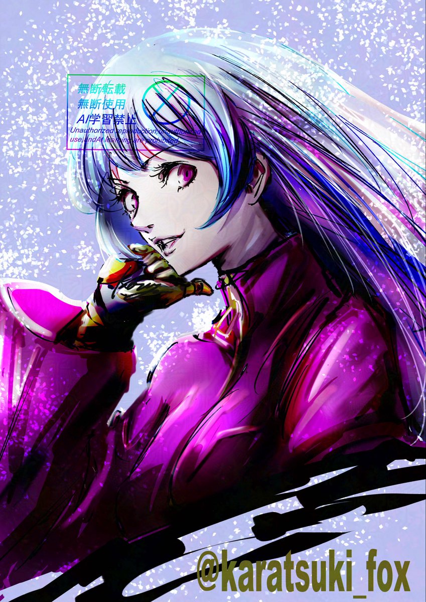 karatsuki_fox's tweet image. クーラ(´ゝω・｀)

#格ゲーキャラ描こうぜ  #KOF  #Kula