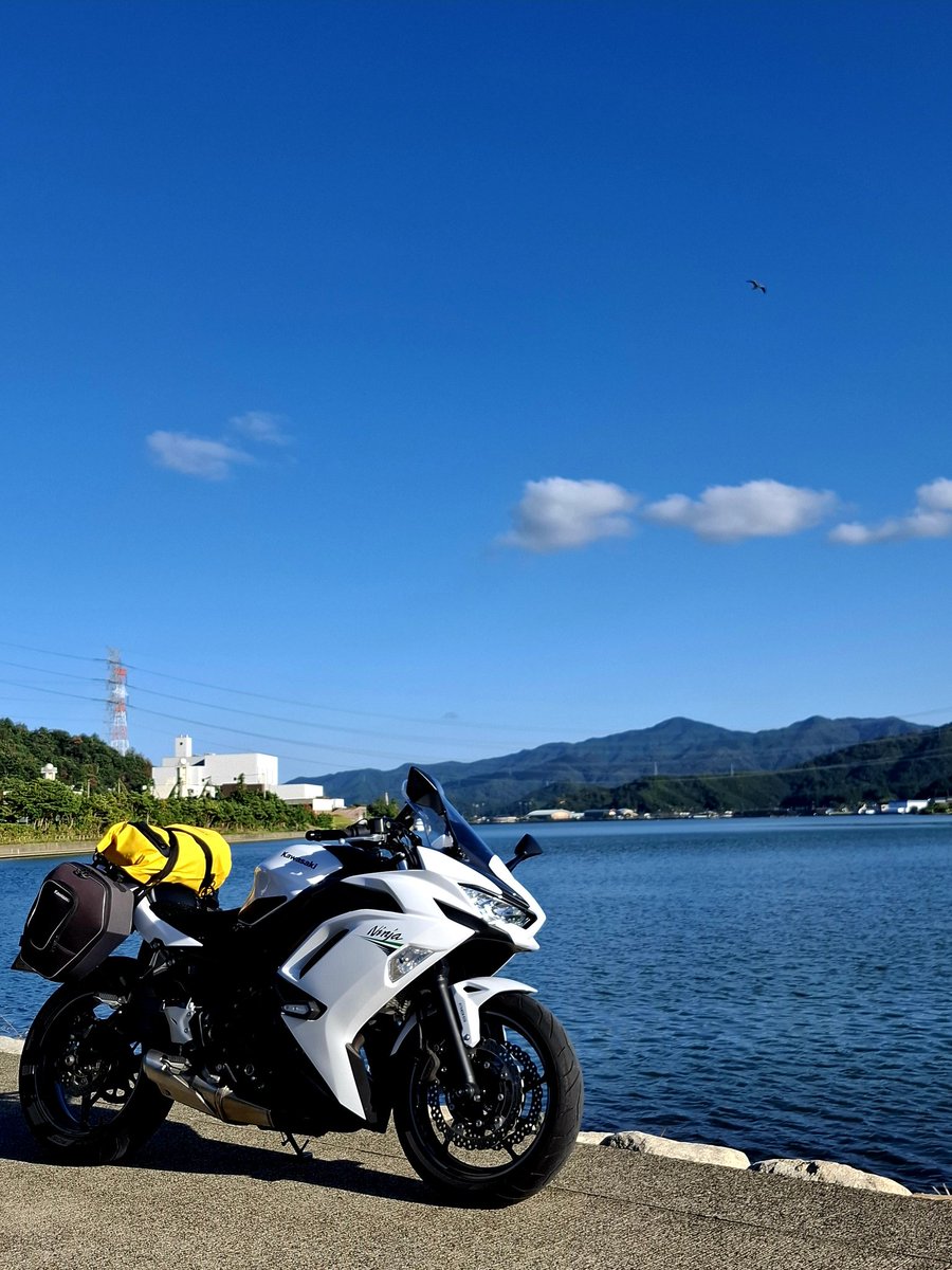 Ninja650_D's tweet photo. めっちゃ久しぶりにロングツーリング！🤣
#舞鶴
#Ninja650 https://t.co/7Xe7lb9vSj