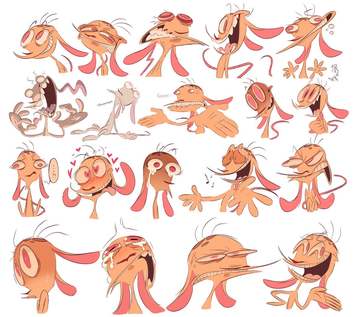 misoraekgw's tweet image. did I show this like. ever
hoek expressions from early august
#renandstimpy #renhoek #rkgk #art