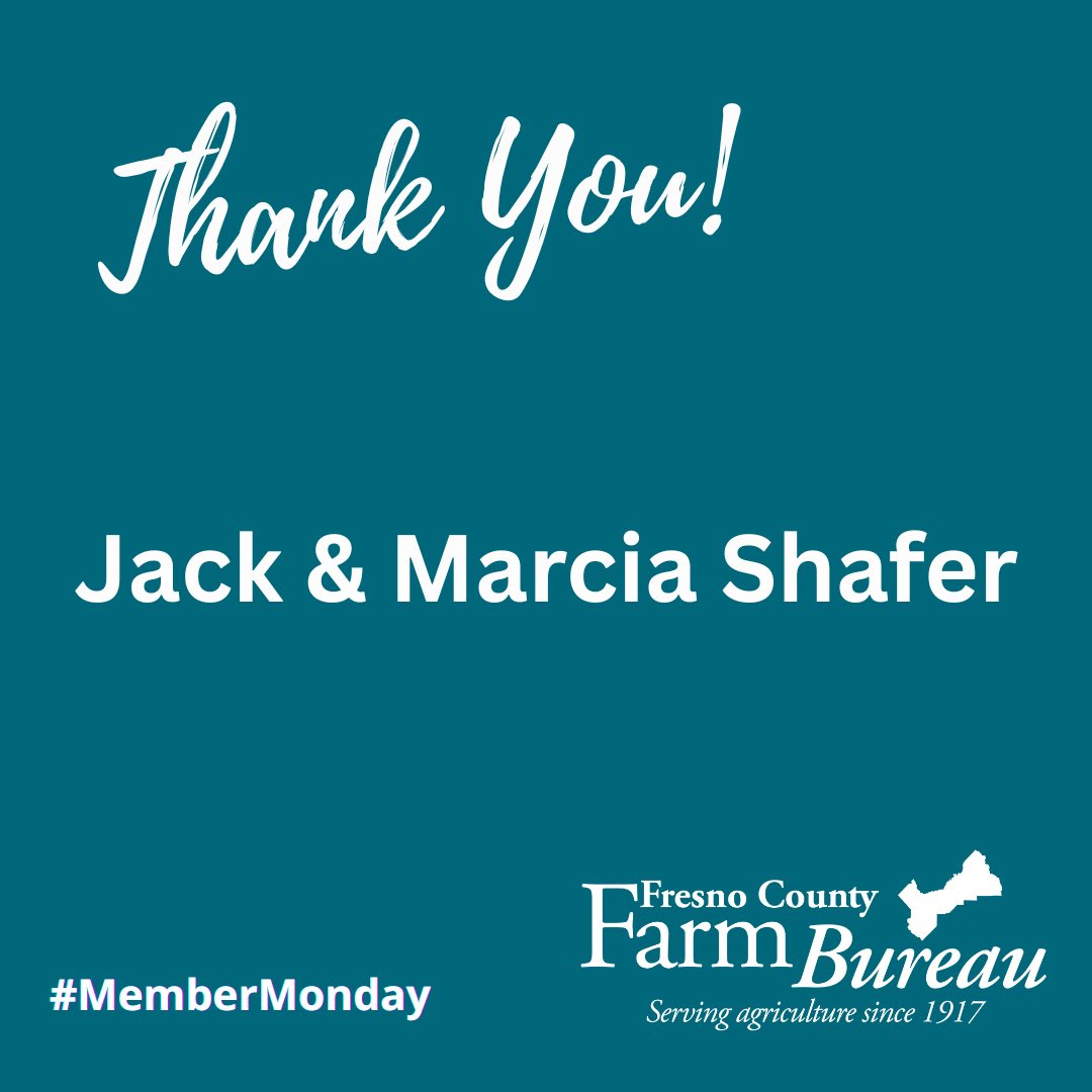 #FCFB is grateful for the support of Jack &amp; Marcia Schafer as a #FriendsoftheFamilyFarm #PremiumMember. #MemberMonday