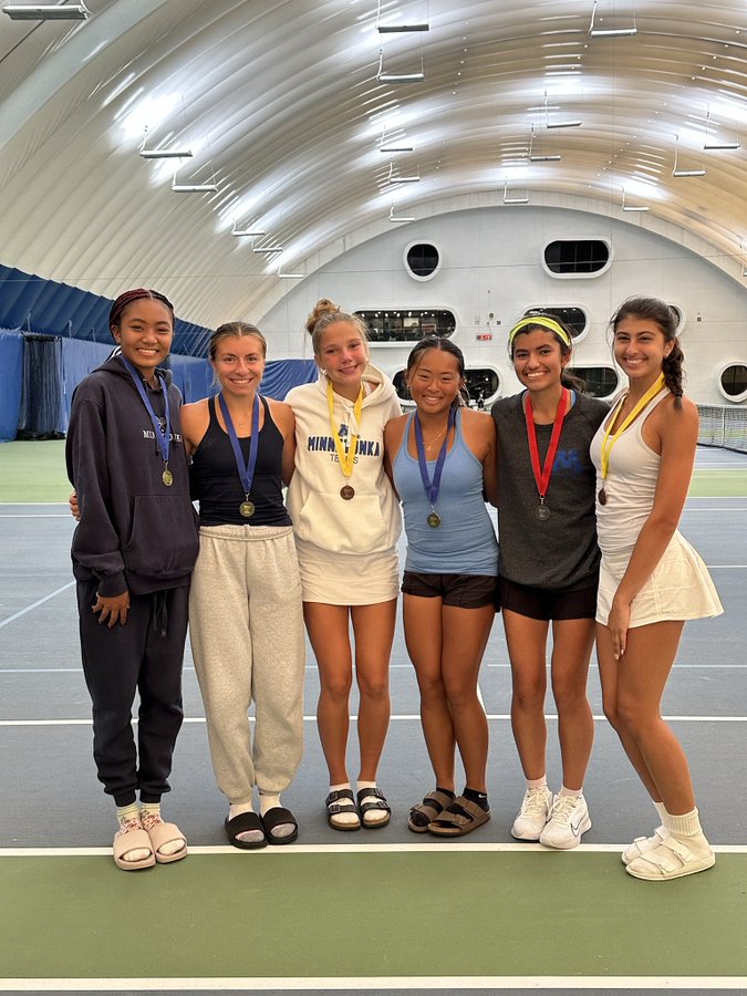 🚨 MINNETONKA GIRLS TENNIS HEADED TO CLASS AAA STATE TOURNAMENT!
🏆⚓️🎾 Congratulations to our Minnetonka Girls Tennis <a href="/TonkaGTennis/">Minnetonka Girls Tennis</a> team on your Section 2AAA Championships in Team, Singles and Doubles #CleanSweep
⚓️ And good luck in the Team and Individual State Tournaments!
🎾
