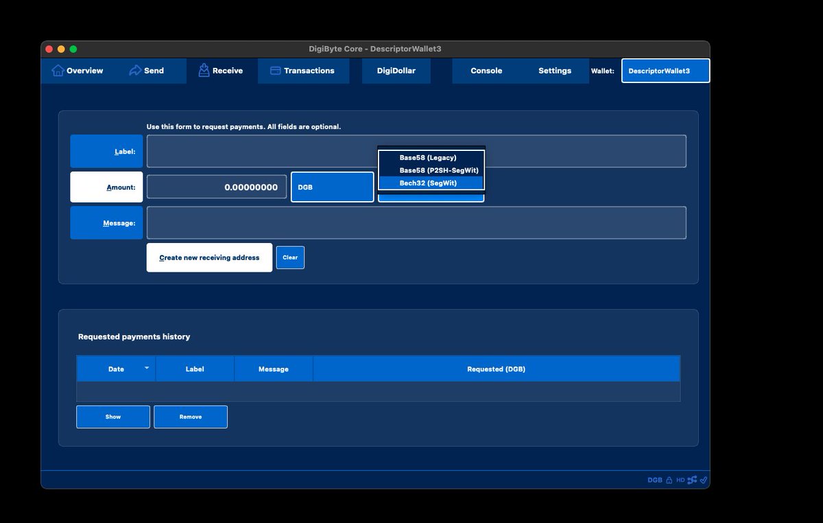 jaredctate's tweet image. 🌱 It's Taproot Tuesday!  — Let's Talk DigiByte Blockchain Addresses

DigiByte ($DGB) v8.26 now supports 4 different address formats, each representing an evolution in blockchain technology alongside $BTC. Let’s break them down 👇

1️⃣ Base58 (Legacy)
➡️ Starts with "D"

Example:…