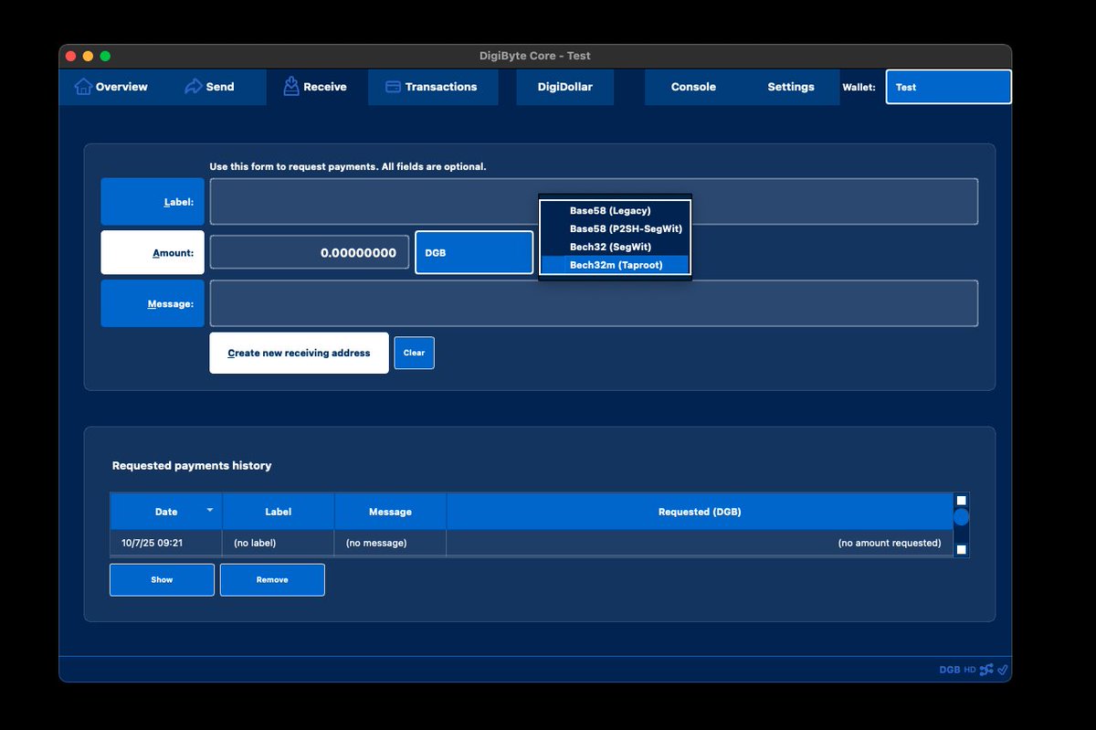 jaredctate's tweet image. 🌱 It's Taproot Tuesday!  — Let's Talk DigiByte Blockchain Addresses

DigiByte ($DGB) v8.26 now supports 4 different address formats, each representing an evolution in blockchain technology alongside $BTC. Let’s break them down 👇

1️⃣ Base58 (Legacy)
➡️ Starts with "D"

Example:…