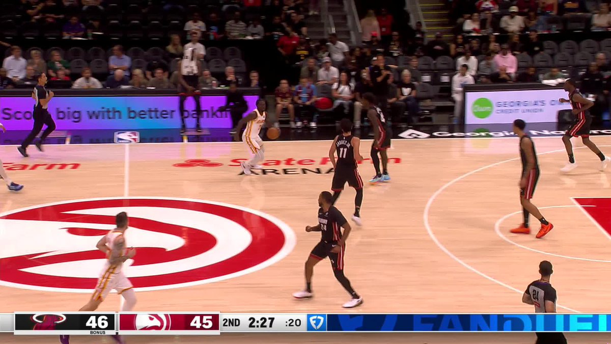 Jacob with the left plus the foul 💪 