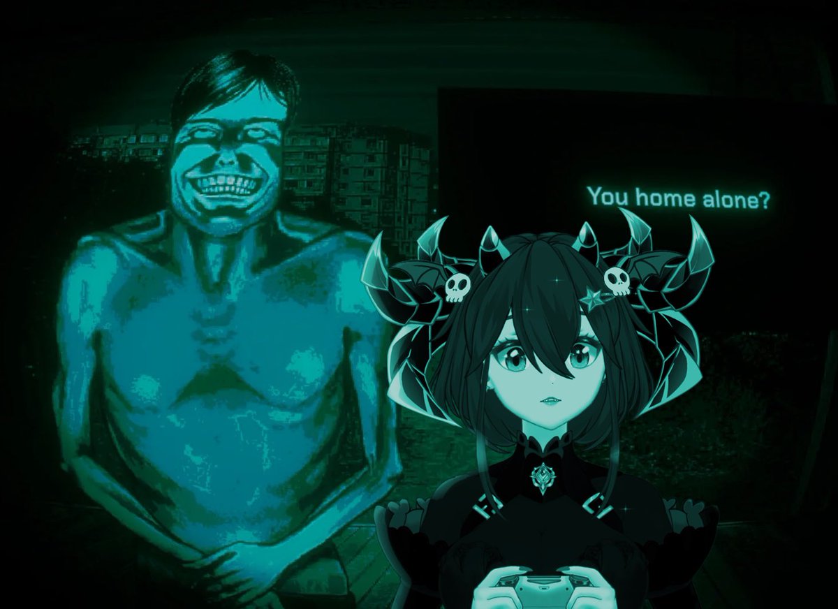 NyzziDae's tweet photo. I’ve been waiting to play this game! I’m so excited to be able to today! Let’s see how many visitors there really are! 

No, I’m not a human
🕸️ 6 PM CST 

https://t.co/OrbuURQjvP 

 #ENVtuber ✨ #VTuber  ✨#noirstarvt https://t.co/Hi4yhxJ4t4