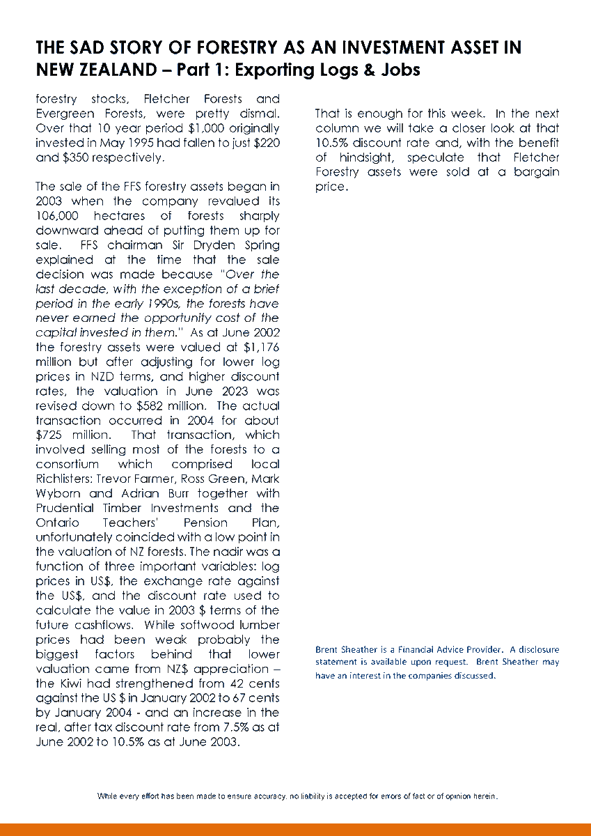 brentsheather's tweet photo. Below is my latest research: "The Sad Story Of Forestry As An Investment Asset In New Zealand - Part 1 ", which also appeared in the NBR https://t.co/nXbV2BoPs2