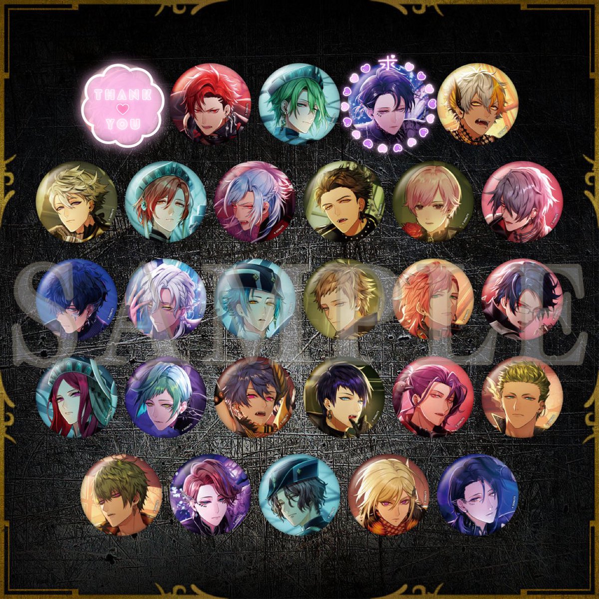 Tori_hiki_hiyo's tweet photo. 【交換 仮約束】ブラスタ ブラライ 6周年 缶バッジ フォトカ

譲▶︎黒曜 リンドウ ミズキ 銀星 メノウ 晶 ソテツ 吉野 シン カスミ クー 真珠 ギィ リコ 鷹見 マイカ 玻璃 藍 夜光 大牙 金剛 ヒース 柘榴 ネコメ ヒナタ 青桐

求▶︎同種モクレン

各50点購入済
事前の郵送交換希望 https://t.co/w5evx0dnMJ