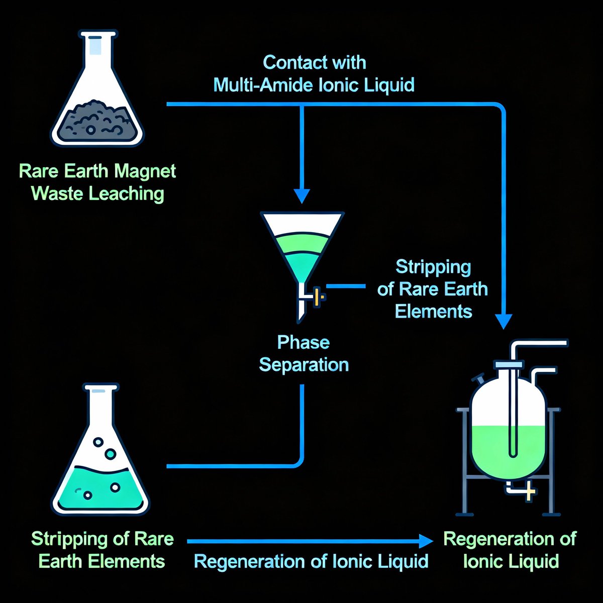 RawMinerals's tweet image. $IXR IXR.ax RARE EARTHS 

Magnet Recycling Feasibility Study

Based on REE basket pricing Nov 24 

🟢 NPV (post tax) of US$502m (A$776m, A$ = US$0.65) 

🟢 IRR (post tax) of 43.6%

🟢 Lifetime Net revenue US$2.12b (A$3.27b)

🟢 Lifetime EDITDA US$1.78b (A$2.76b)