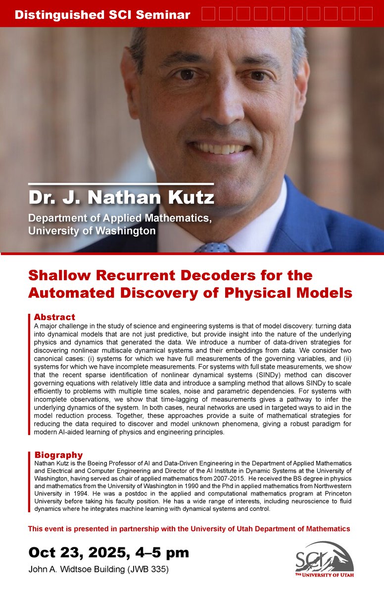 Scientific Computing and Imaging Institute tweet media