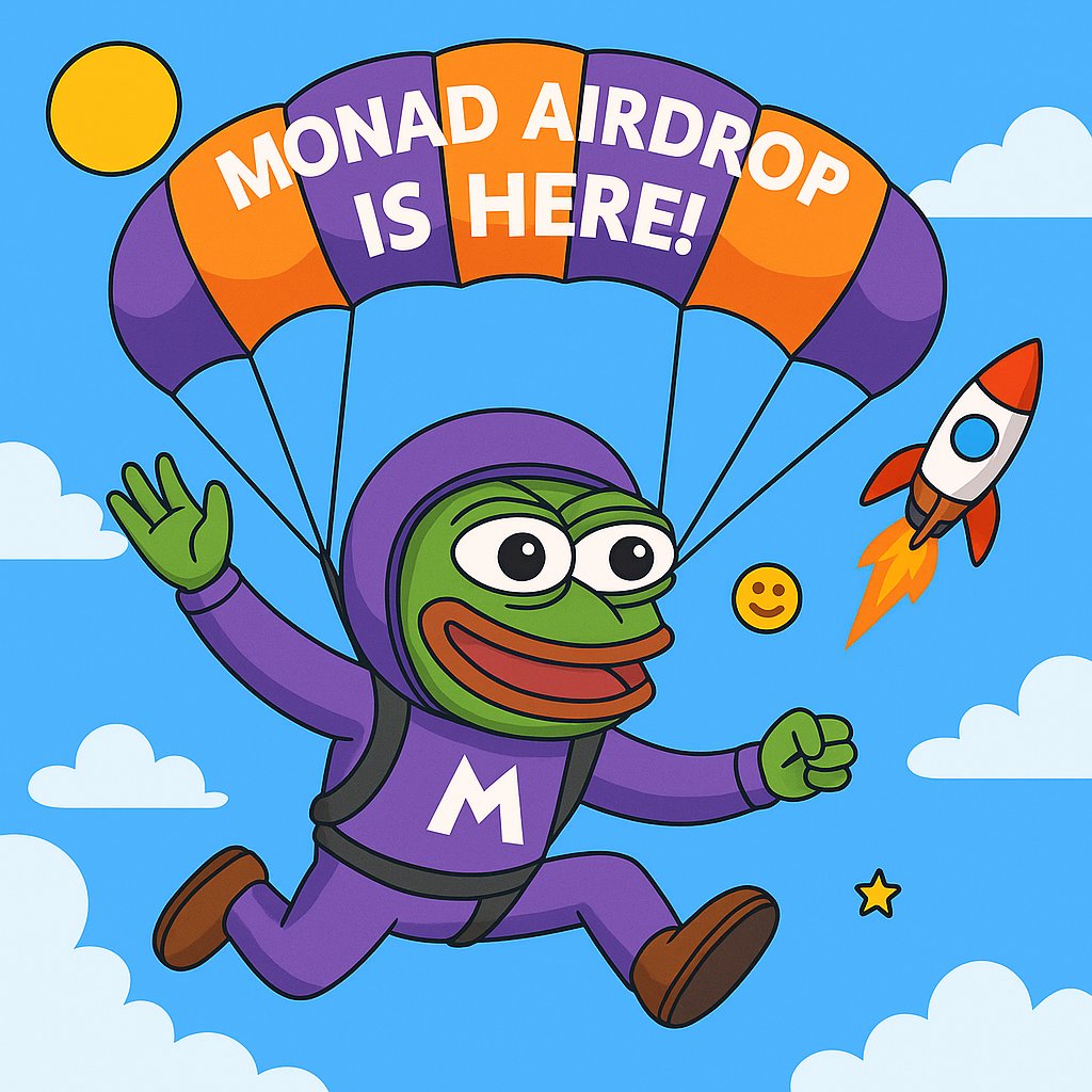Muisfajri's tweet photo. Soon the Monad Airdrop claim will start, prepare your mind, friend, whether you meet the requirements or not..
@monad https://t.co/2gwJd6GDlE