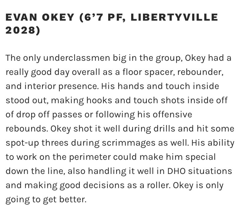 Thank you <a href="/ILHoopProspects/">Illinois Hoop Prospects</a> for the write up!