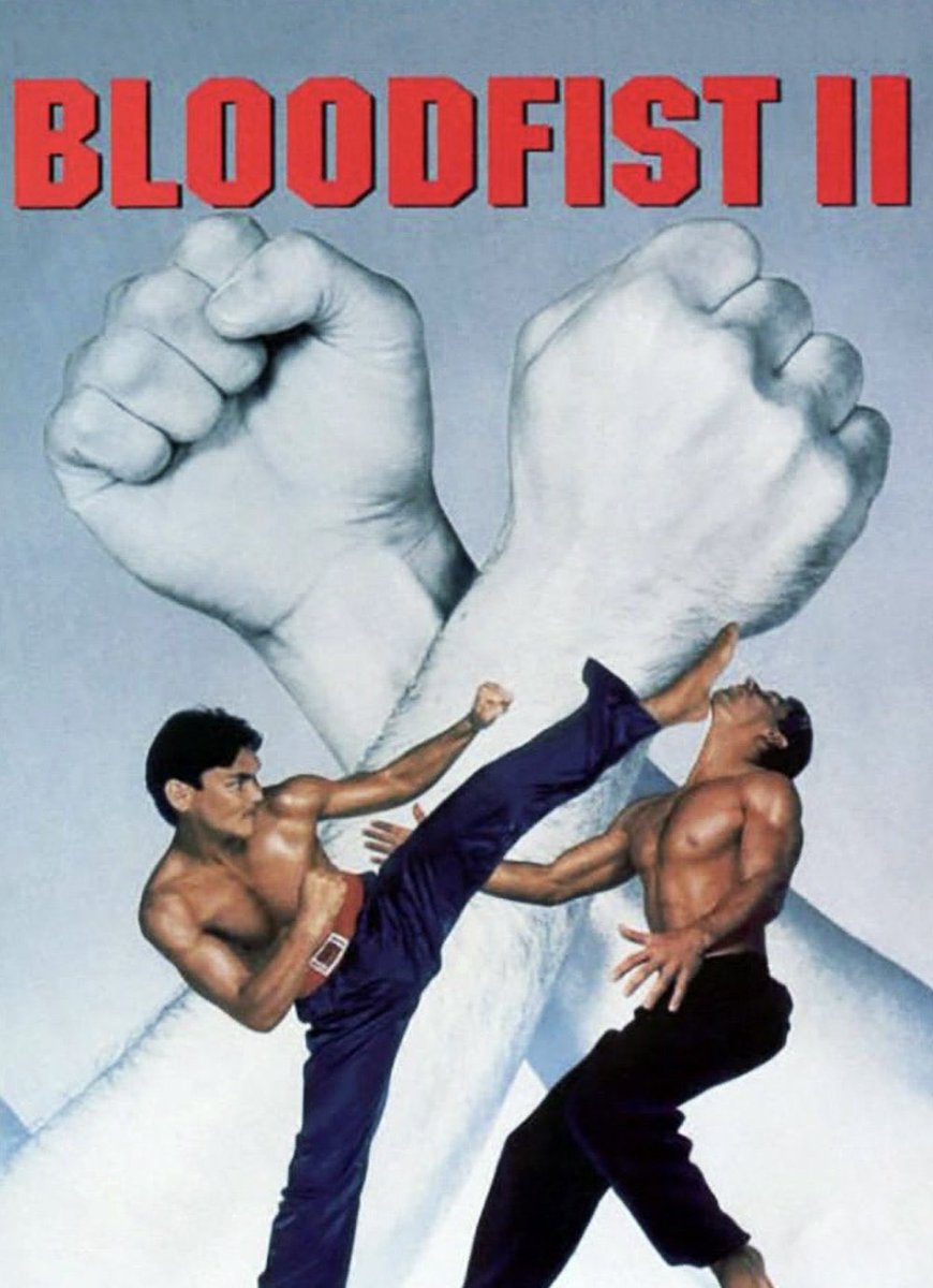 2ndaryProtocol's tweet image. The martial arts action sequel ‘Bloodfist II’ starring Don “The Dragon” Wilson kicked its way into a limited theatrical release this week in 1990 🥋 👊🏼 🩹 #OTD

TRIVIA: ‘Bloodfist II’ was the last film in the ‘Bloodfist’ series in which Don Wilson plays the same character, Jake…