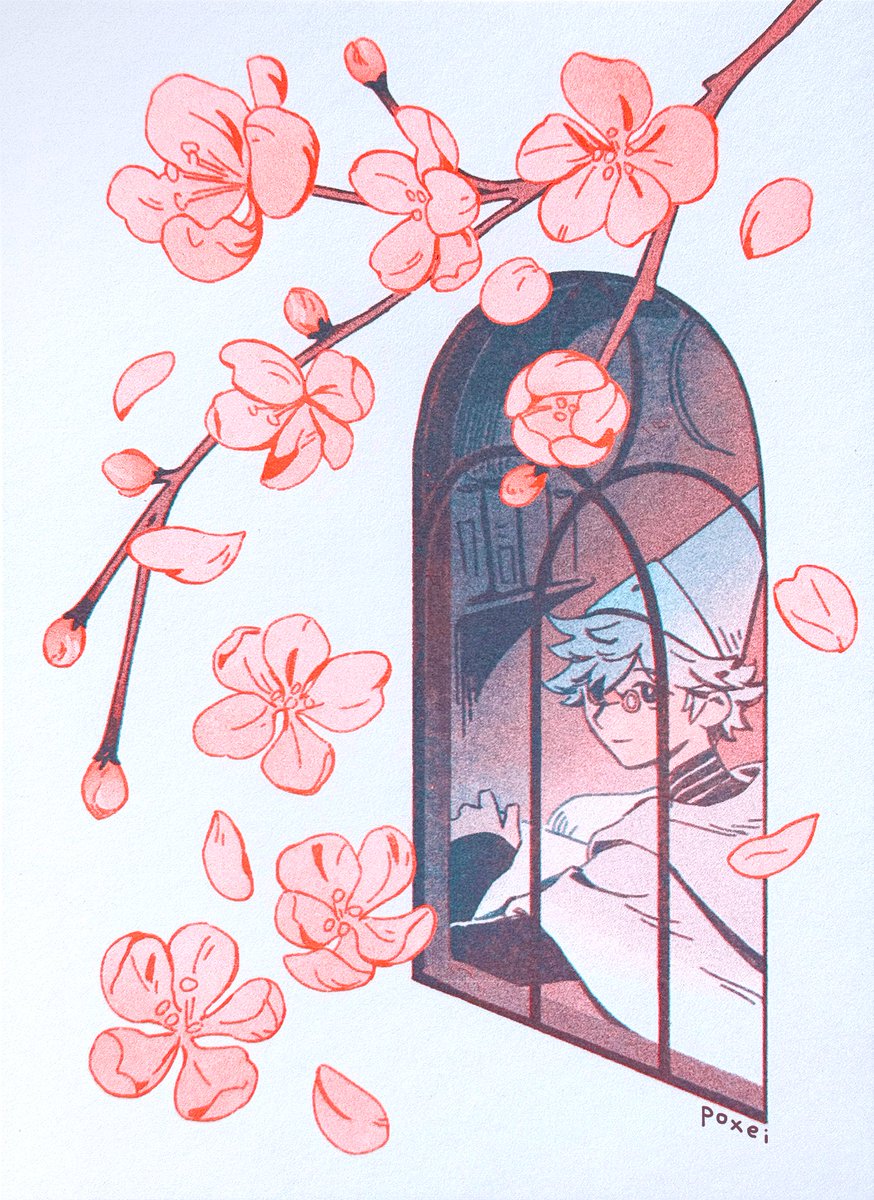 poxeii's tweet image. a bunch of riso prints I made in the past half year ^^
