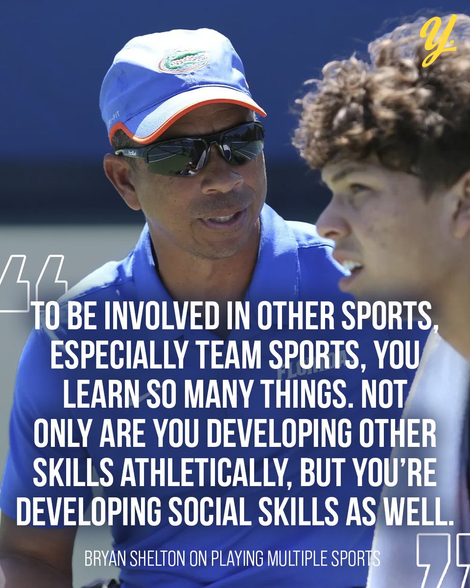 Ben Shelton’s dad and coach Bryan Shelton on the value of playing multiple sports: it’s more than athletic development. You learn how to be part of a team, how to sacrifice for others, how to be accountable, and how to have fun along the way.

Watch the full conversation with