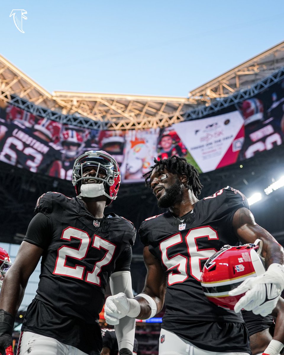 AtlantaFalcons's tweet photo. MNF
ATL
😤 https://t.co/sY3U6Ibjis