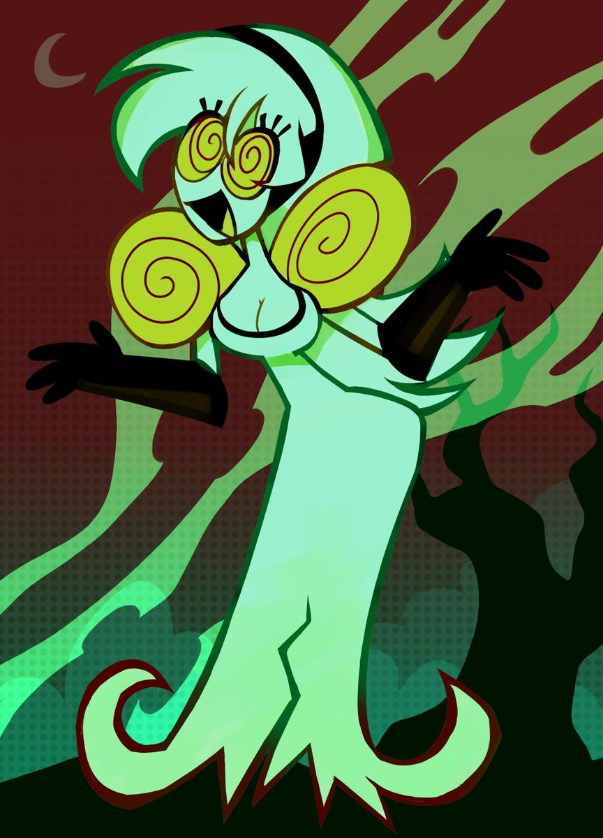 corecogitatio's tweet image. Guys guys I just draw an Halloween OC yay yay!!! #Halloween2025 #halloweenoc