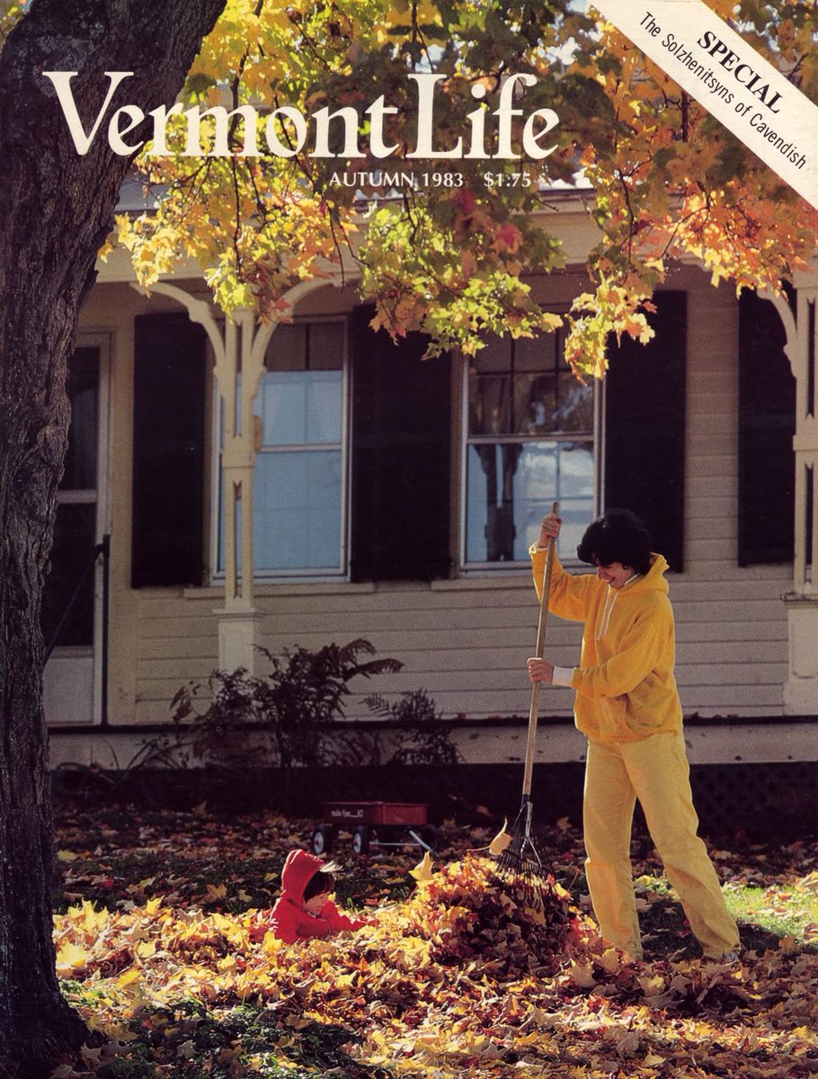 owroot's tweet image. Old Vermont Life covers are an unparalleled vibe