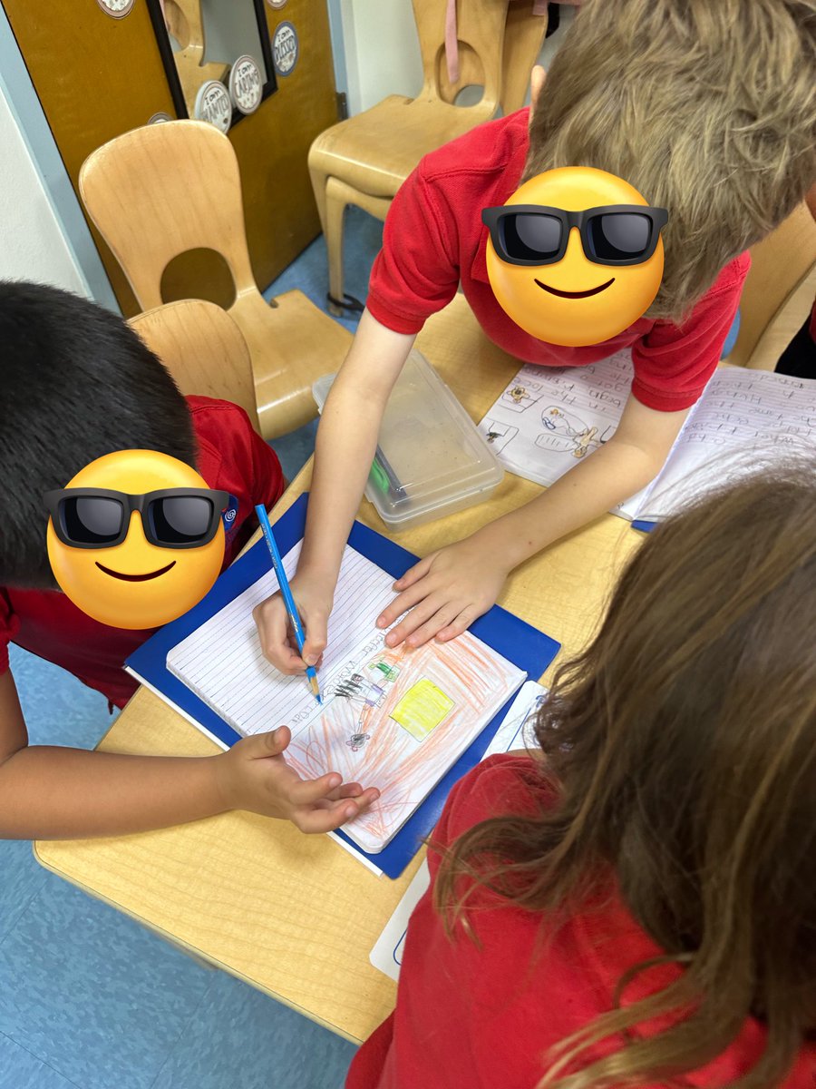 Today was such a good day ♥️♥️♥️ today in first we learned how to edit and revise our work and they did so good!! ✨