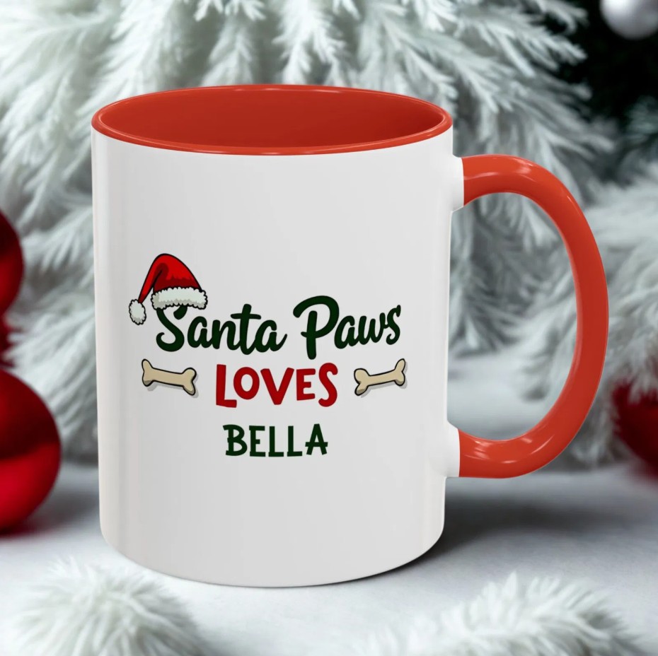 mugspotusa's tweet photo. 🎅🐾 Santa Paws is spreading the love! Personalize your Christmas mug for your furry friend today. ❤️☕ #SantaPaws #ChristmasMug #DogLovers
https://t.co/7mZZdgZgKr https://t.co/skFARrPbcl