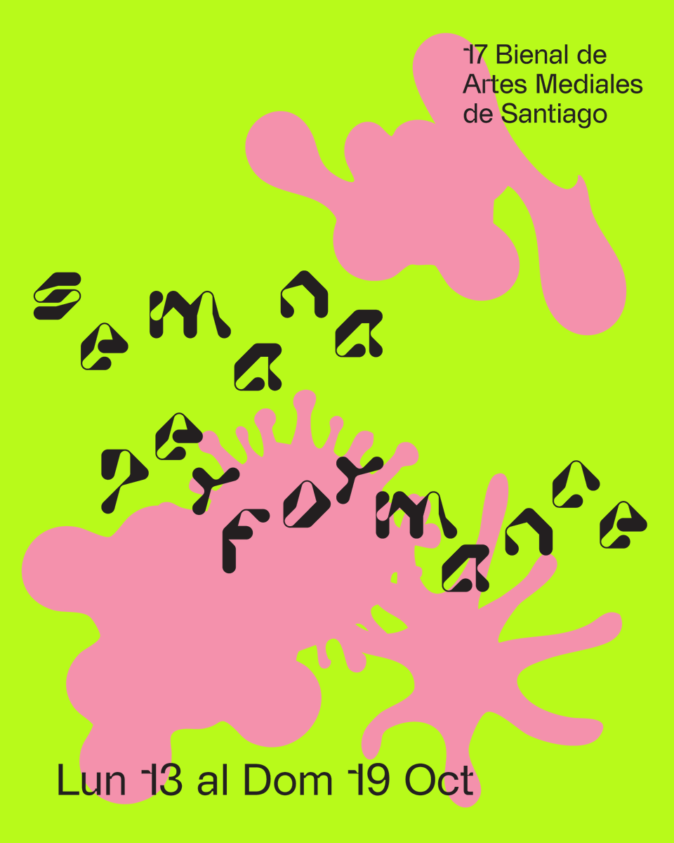 cchvcl's tweet photo. ✨​ Esta semana, la 17 Bienal de Artes Mediales llena Santiago de performance ✨​

Combinando diversas disciplinas artísticas y audiovisuales y explorando conceptos relativos a las tecnologías del presente, éstas serán algunas de las performances que no te puedes perder: https://t.co/tdAPUZV4R5