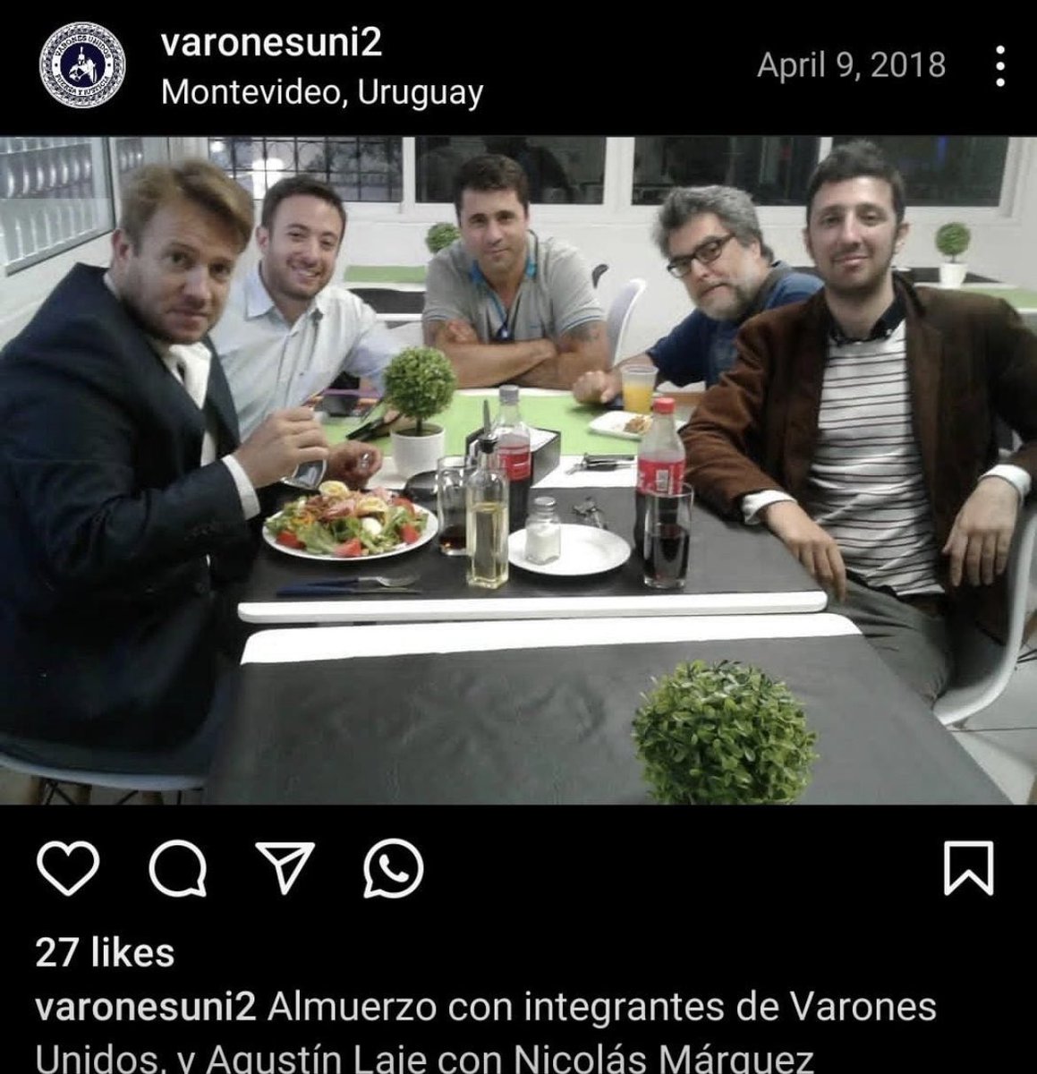 Agustín Laje: "No tengo ninguna relación con Pablo Laurta".
Bueno.