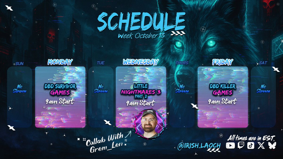 📅 Another week, another hunt in the Fog…
but this Wednesday, the Den descends one last time into Little Nightmares 3 with <a href="/Grem_Len/">Gremlen</a> 
The ending’s waiting in the dark.