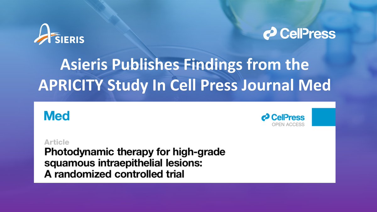 asierispharma's tweet photo. Big news! Asieris publishes APRICITY phase III global trial results of APL-1702 in Cell Press journal Med. Proud to advance clinical research and innovation! Read more https://t.co/M16j1c81pg #Asieris #APRICITY #APL1702 #ClinicalTrials #Innovation https://t.co/ibt7bbthie