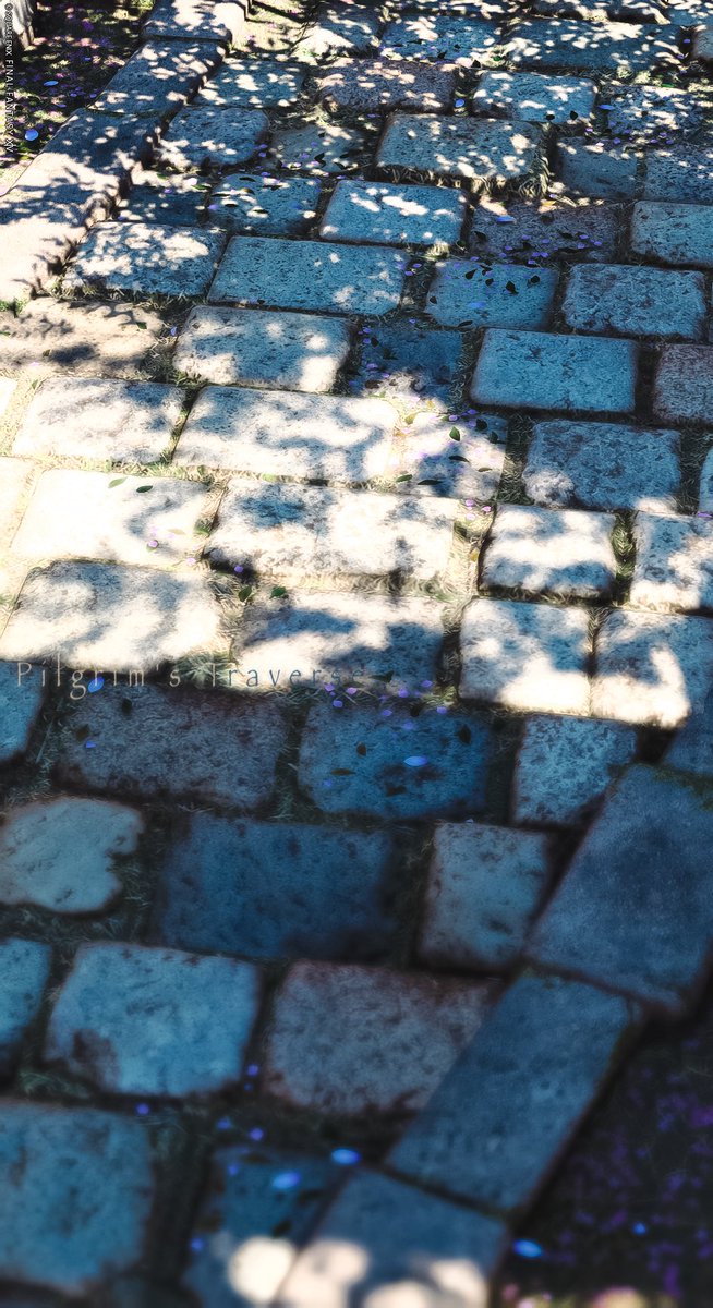 halunaga's tweet image. 巡礼者たちの石畳
#FF14風景