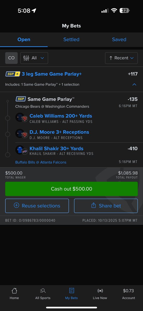 7shawnfox's tweet photo. @CodyBrownBets Let’s see it Cody https://t.co/cpdNL9d1el