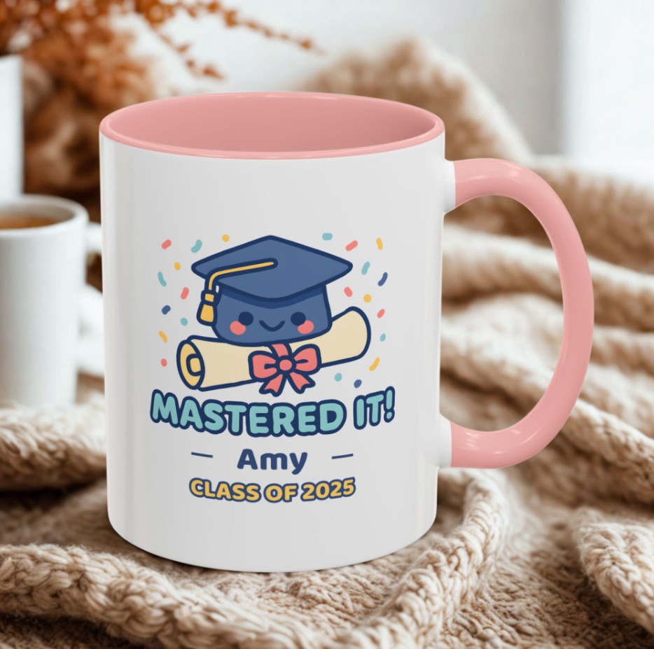 mugspotusa's tweet photo. 🎓✨ She mastered it! Celebrate every new grad with our adorable Class of 2025 mug — the perfect gift for proud achievers. 💕 #GraduationGift #ClassOf2025
https://t.co/rAnGAJnej7 https://t.co/CbvDzKfX1f